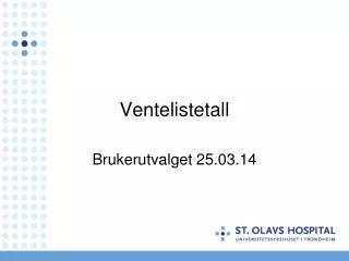 ventelistetall
