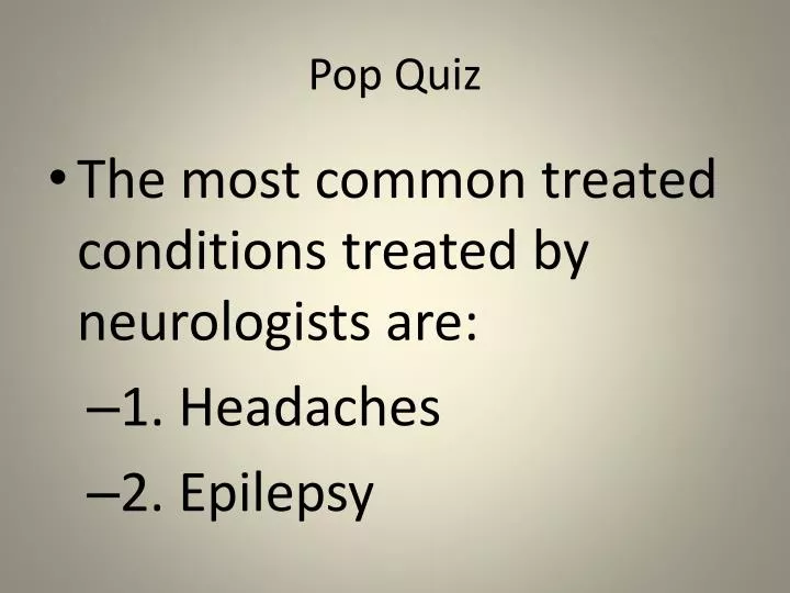 pop quiz