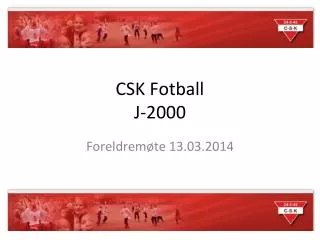 csk fotball j 2000