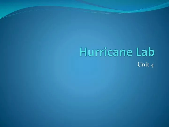 hurricane lab
