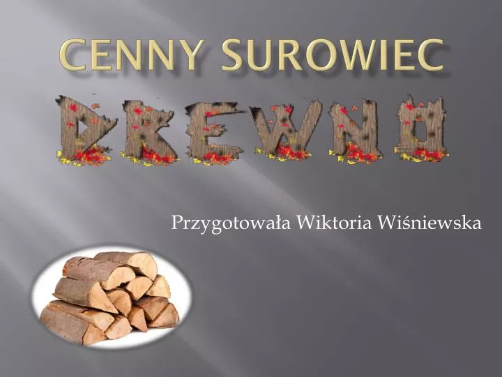 cenny surowiec