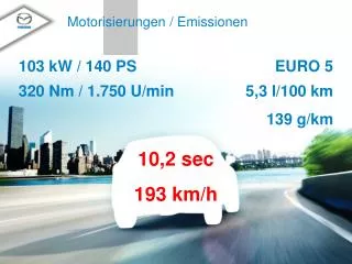 motorisierungen emissionen