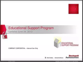 Educational Support Program Updated June 24, 2013