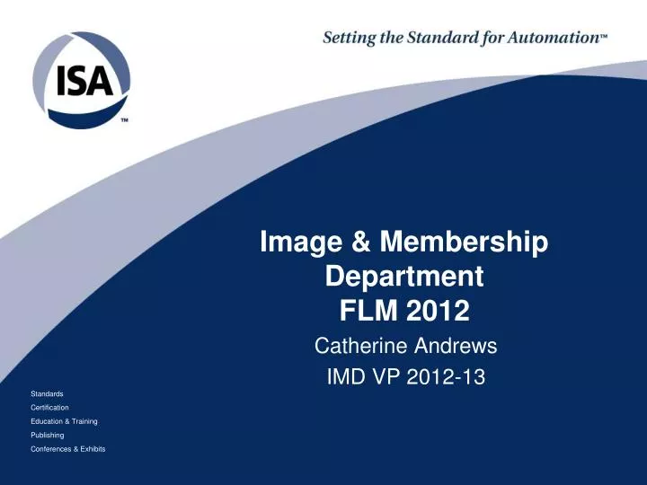 image membership department flm 2012