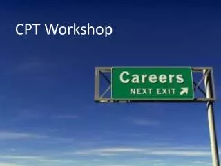 CPT Workshop