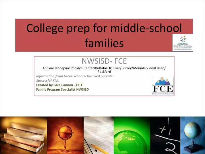 college prep for middle school families