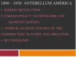 Market Revolution - slide 1