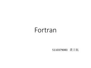 fortran