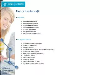 factorii m sura i