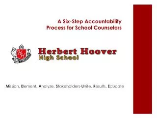 A Six-Step Accountability Process for School Counselors