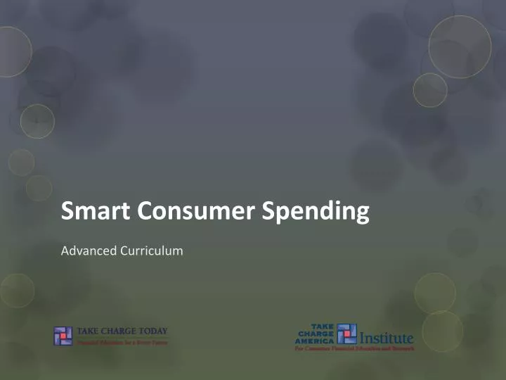 smart consumer spending