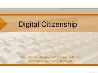 Digital Citizenship