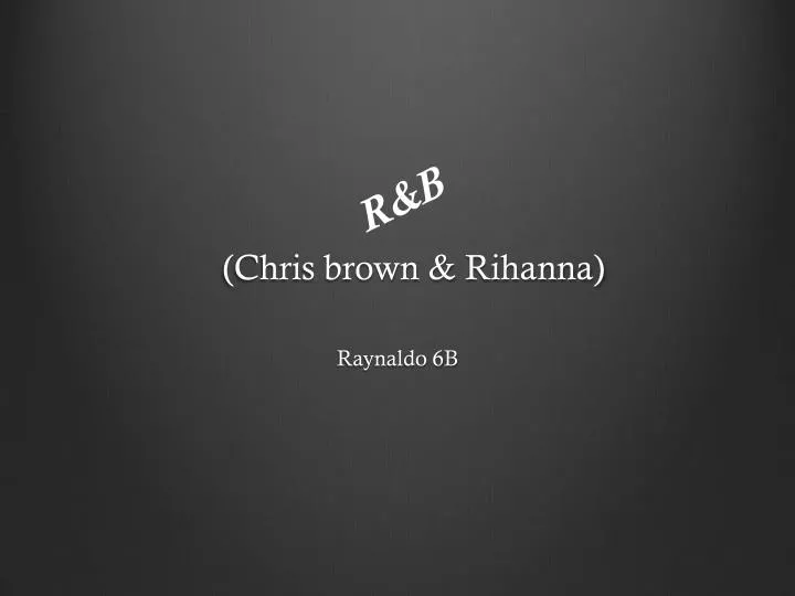 chris brown rihanna