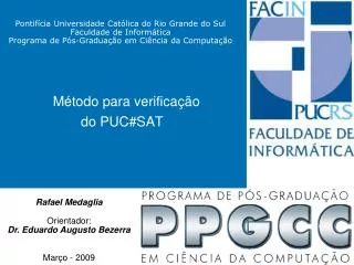 m todo para verifica o do puc sat