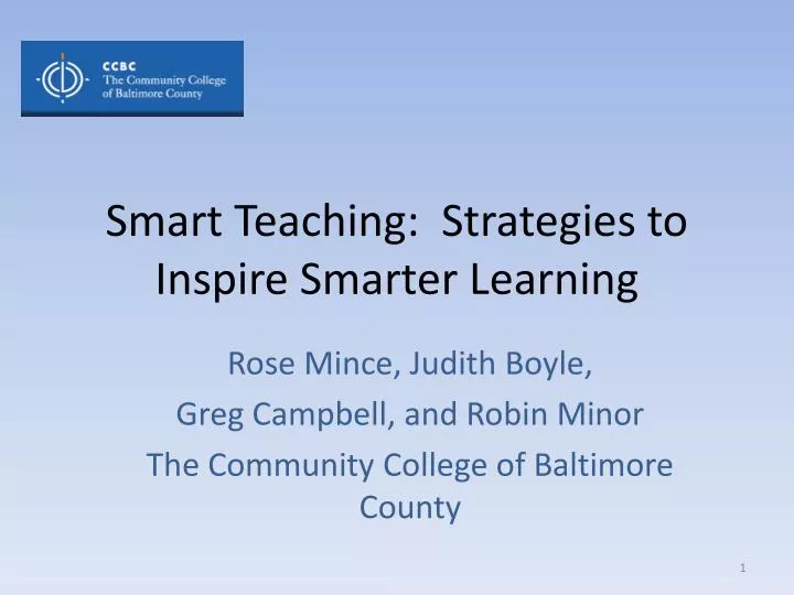 smart teaching strategies to inspire smarter learning