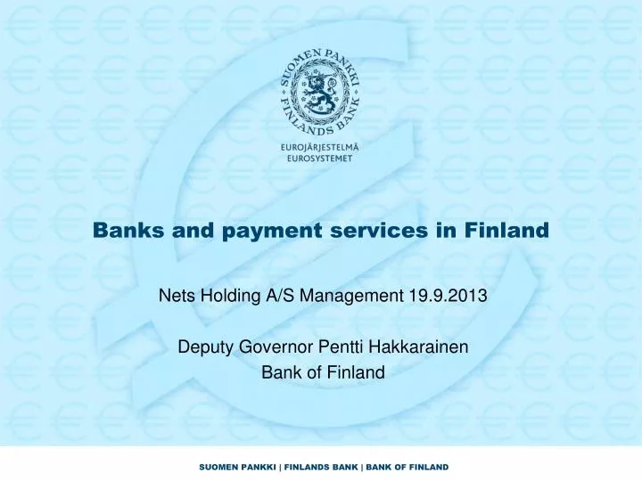 banks and payment services in finland