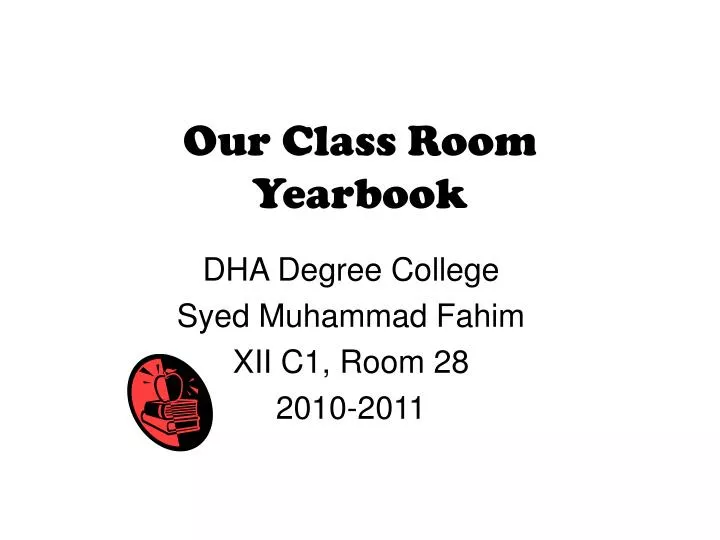 our class room yearbook