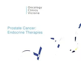 Prostate Cancer: Endocrine Therapies