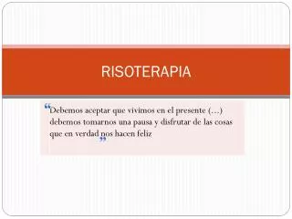 risoterapia