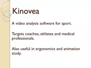 Kinovea