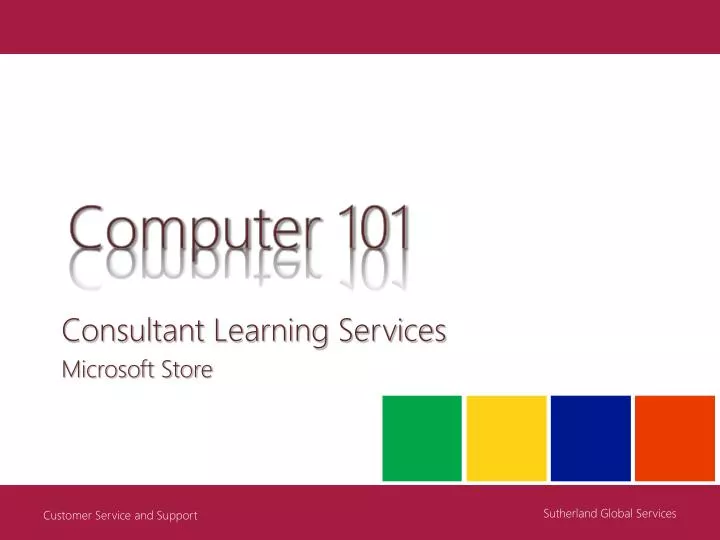 consultant learning services microsoft store