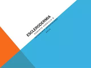 esclerodermia