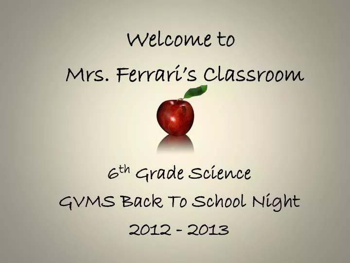 welcome to mrs ferrari s classroom