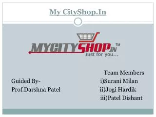 My CityShop.In