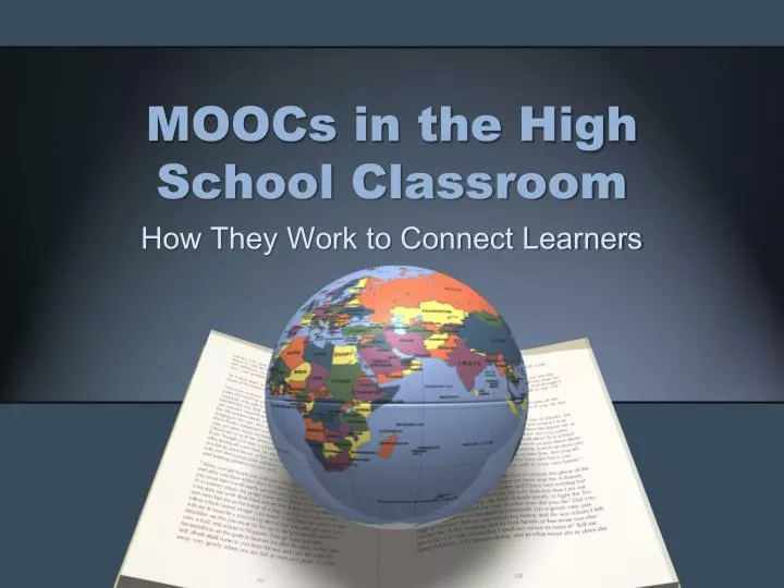 moocs in the high school classroom