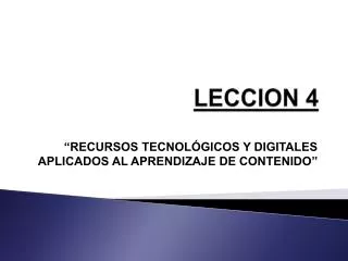 leccion 4