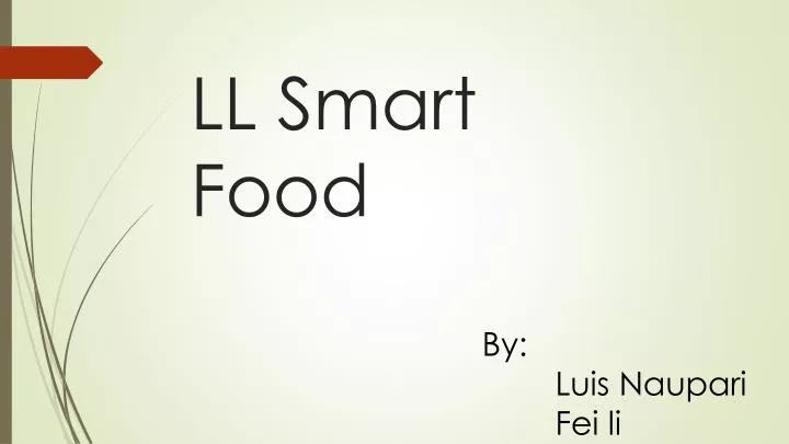 ll smart food