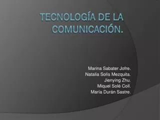 marina sabater jofre natalia sol s mezquita jienying zhu miquel sol coll mar a dur n sastre