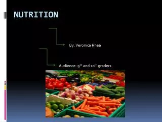 NUTRITION