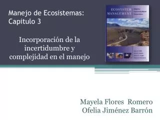 manejo de ecosistemas capitulo 3