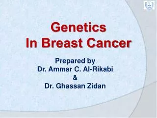 Prepared by Dr. Ammar C. Al-Rikabi &amp; Dr. Ghassan Zidan