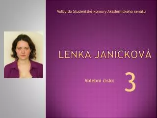 lenka jan kov