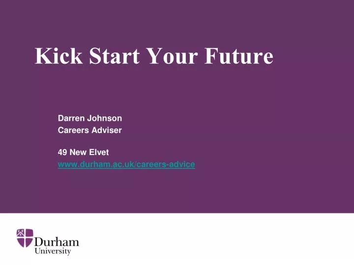 kick start your future
