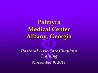 Palmyra Medical Center Albany, Georgia