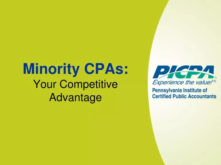 minority cpas your competitive advantage