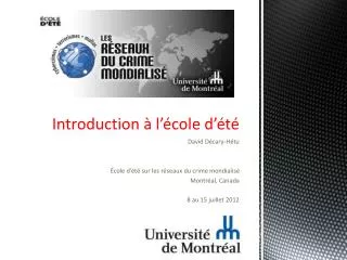 introduction l cole d t