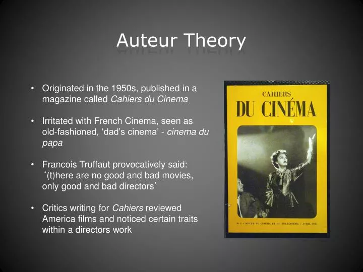 auteur theory
