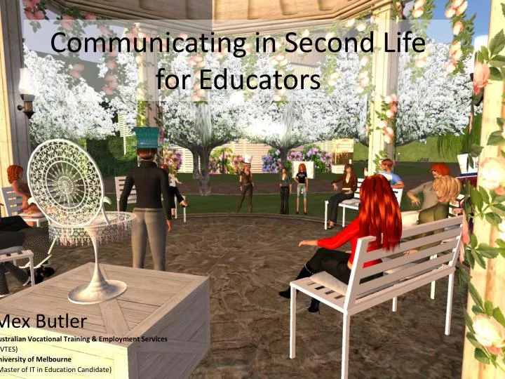 communicating in second life for educators