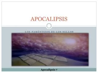 apocalipsis