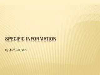by asmuni gani