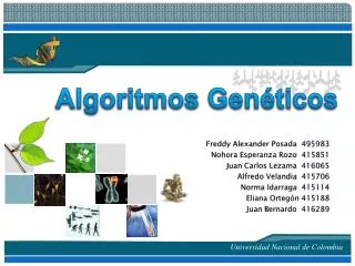 algoritmos gen ticos