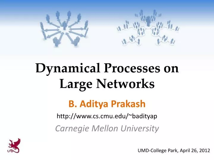 dynamical processes on large networks