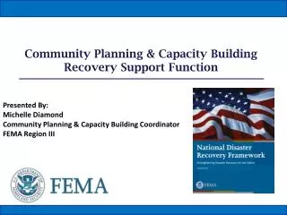 Community Planning &amp; Capacity Building Recovery Support Function