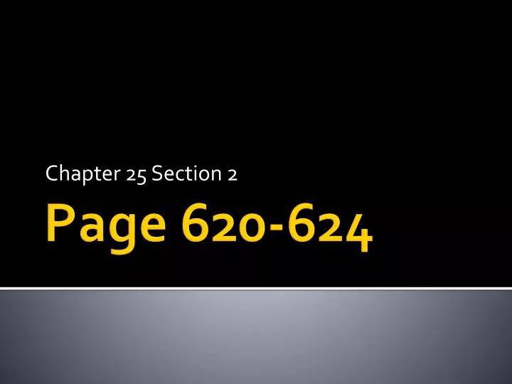chapter 25 section 2