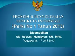 PPT - PENYELESAIAN SENGKETA PowerPoint Presentation, Free Download - ID ...