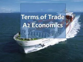 Terms of Trade A2 Economics